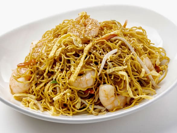 734. Shrimp Chow Mein 蝦仁炒麵